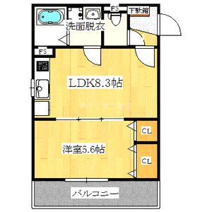 KTIレジデンス寝屋川の間取り図