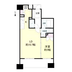 プライムアーバン堺筋本町の間取り図
