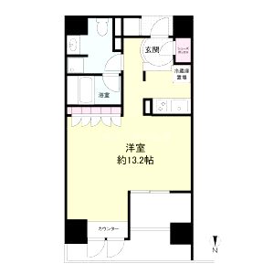 プライムアーバン堺筋本町の間取り図