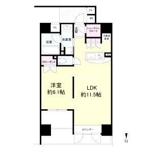 プライムアーバン堺筋本町の間取り図