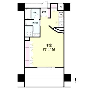 プライムアーバン堺筋本町の間取り図