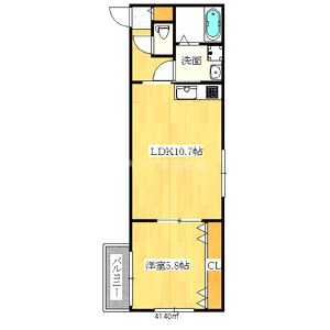 グランオリオン柏田東町の間取り図