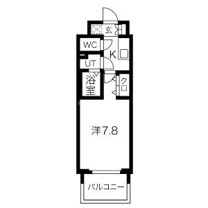 フォーリアライズ福島WESTの間取り図