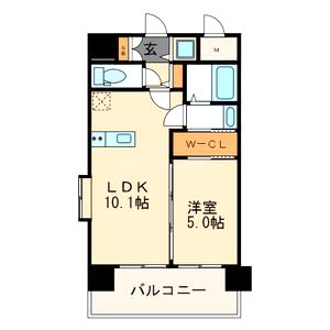 オルゴグラート森ノ宮東館の間取り図