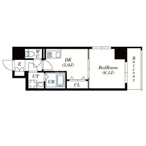 S-FORT福島EBIEの間取り図