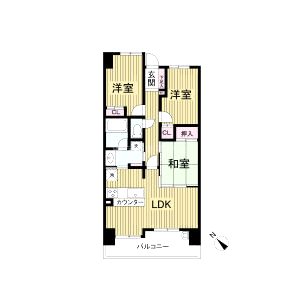 レジディア都島IIの間取り図