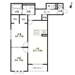 アイメゾン ドゥ シトラスの間取り図