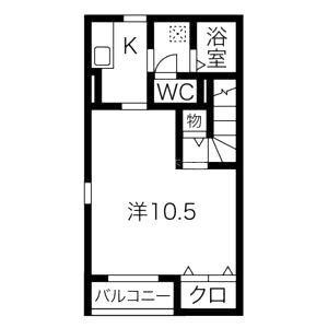 ディアコート一乗寺の間取り図