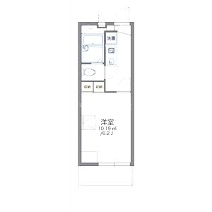 レオパレスDreamSeedIIの間取り図