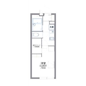 レオパレス王子の間取り図
