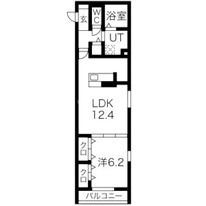 モアレ オークラの間取り図