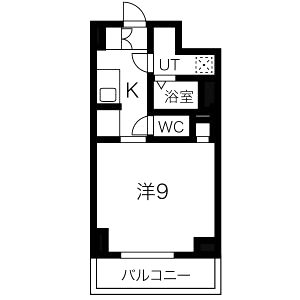 レジデンス三宮東グルーブの間取り図