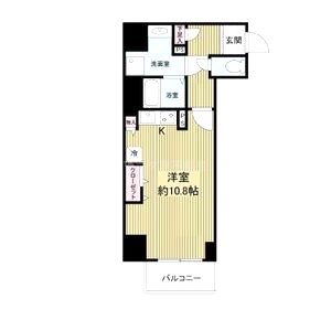 ドゥーエ玉造の間取り図