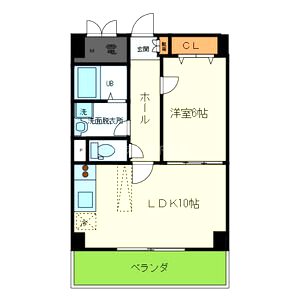 ボヌールなかもずの間取り図