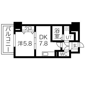 ときわぎ 住居の間取り図