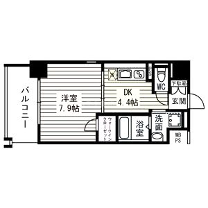 M’s COMFORT ESAKAの間取り図