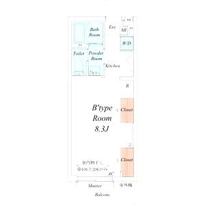 リブリ・オズヴィーク六甲の間取り図
