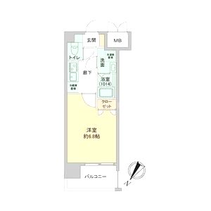 Live Flat Tsukamotoの間取り図