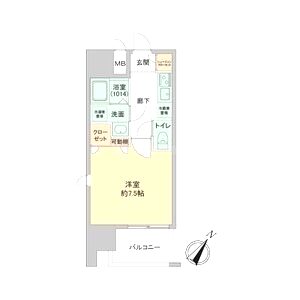 Live Flat Tsukamotoの間取り図