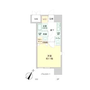 Live Flat Tsukamotoの間取り図