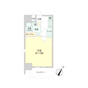 Live Flat Tsukamotoの間取り図