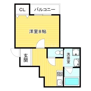 Oak中穂積の間取り図