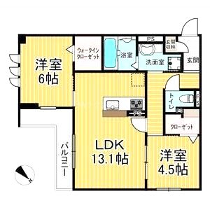 Nordvestの間取り図