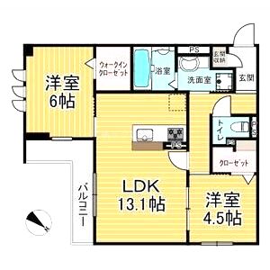 Nordvestの間取り図