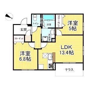 Nordvestの間取り図