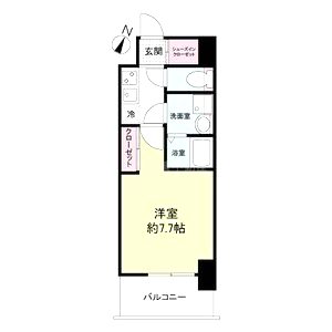 ベイサイドパークOSAKAサウスレジデンシスの間取り図