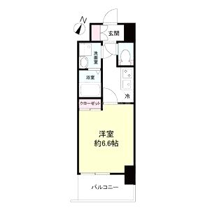 ベイサイドパークOSAKAサウスレジデンシスの間取り図