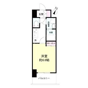 ベイサイドパークOSAKAサウスレジデンシスの間取り図