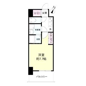 ベイサイドパークOSAKAサウスレジデンシスの間取り図