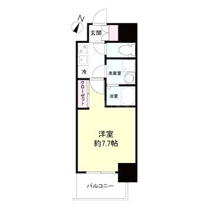 ベイサイドパークOSAKAサウスレジデンシスの間取り図