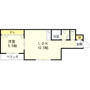 ノイヴェル大宮の間取り図