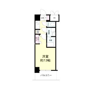 サムティ夕凪LUKSUSの間取り図