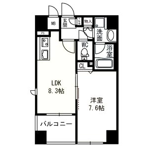 D-Rest Nakanoshimaの間取り図