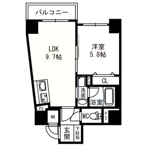 D-Rest Nakanoshimaの間取り図