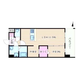 Kaunis Latva (カウニス ラトヴァ)の間取り図