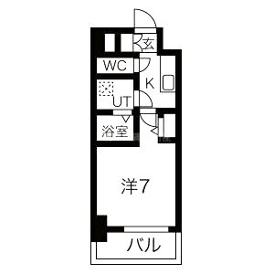 MJC都島レガーレの間取り図