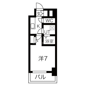 MJC都島レガーレの間取り図