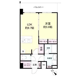 ベイサイドパークOSAKAノースレジデンシスの間取り図