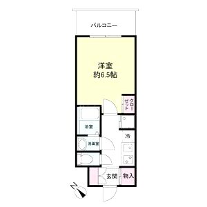 ベイサイドパークOSAKAノースレジデンシスの間取り図
