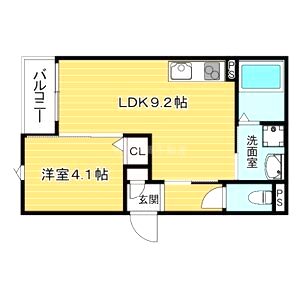 T's(ティーズ)岡上の町の間取り図