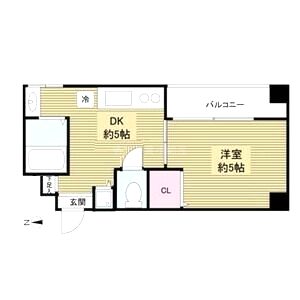 プロスペクト河原町五条の間取り図