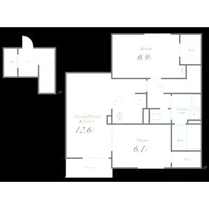 仮称)寅林様マンションの間取り図