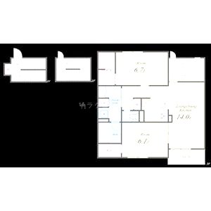 仮称)寅林様マンションの間取り図