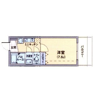 プロスペクト中之島の間取り図