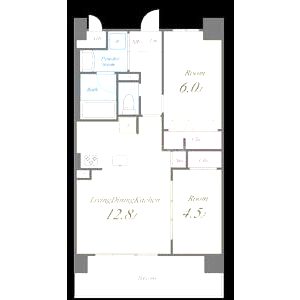 フェリスシエロ堺の間取り図