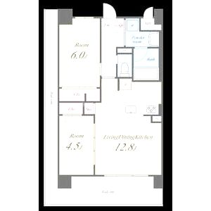 フェリスシエロ堺の間取り図
